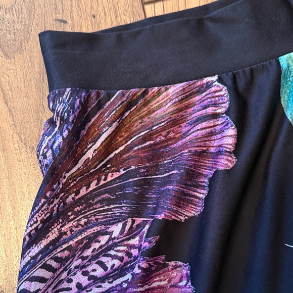 RARE BlackMilk Fighting Fish Maxi Skirt | Retired Betta Print | Like New - Picture 4 of 7